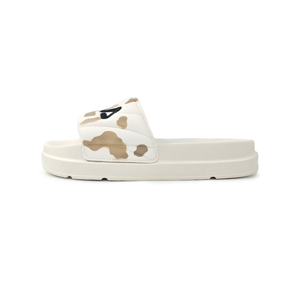 FILA Drifter Series Abrasion Resistant Slide Slippers Women's White