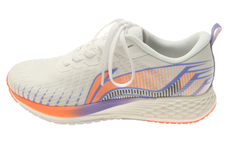 LINING Chitu 4 V2 Running Shoes Women's Low top White/Blue/Orange
