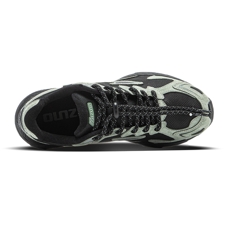 Mizuno Racer S 2.0 Running Shoes Unisex Low Top Black/Moss Green