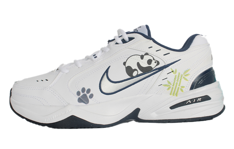 Nike Air Monarch 4 Chunky Sneakers Unisex Low-Top White/Blue