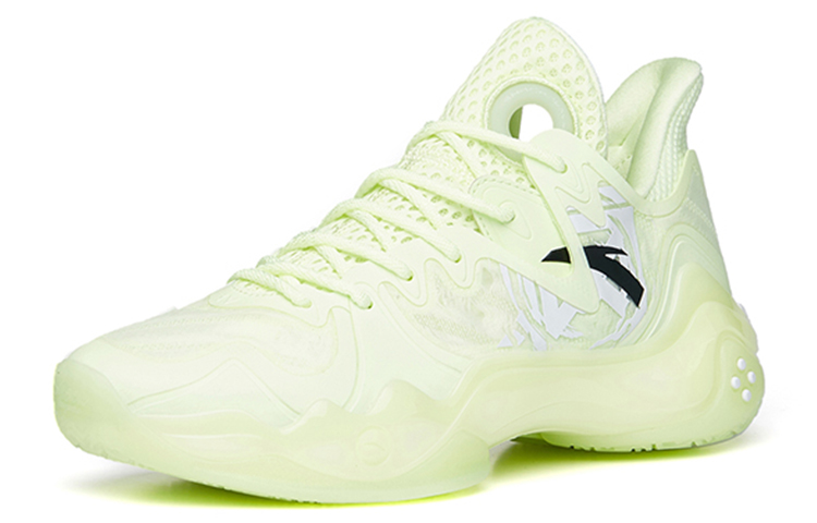 Anta Shock Wave 4 Cushioning Anti-Slip And Wear-Resistant Mid-Top Performance Basketball Shoes Women's Green Night купить в интернет-магазине Yoocart с быстрой доставкой по России.