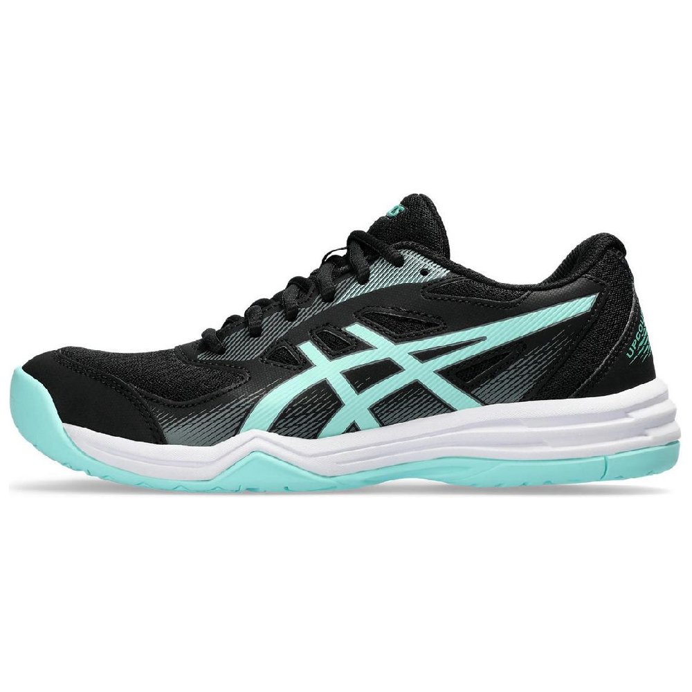 Asics Upcourt 5 Black Illuminate Mint Women's