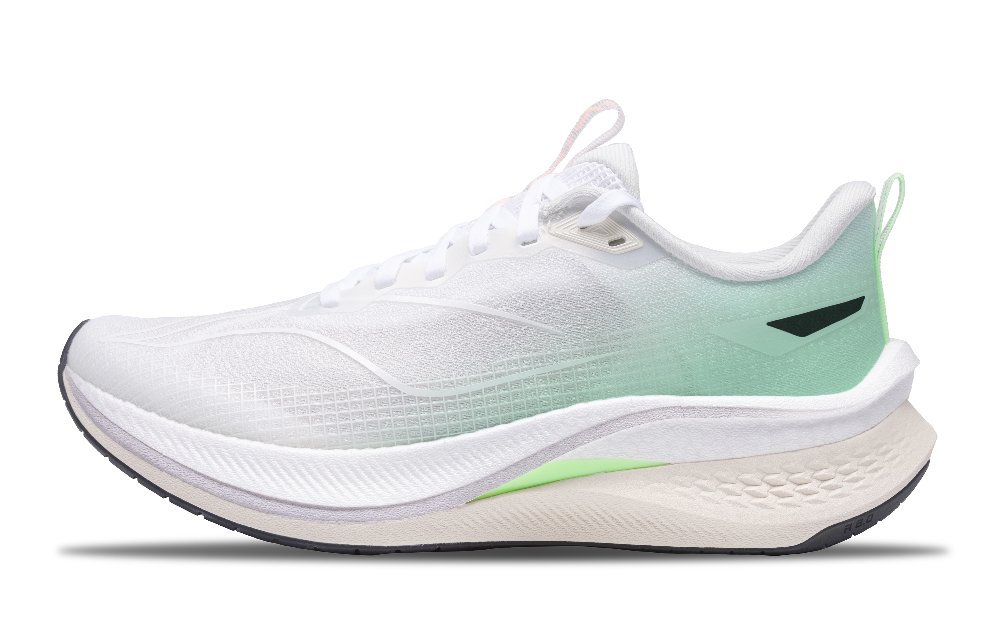 LiNing Red Hare 7 Pro Breathable Lightweight Low-Top Casual Running Shoes Women's White Green