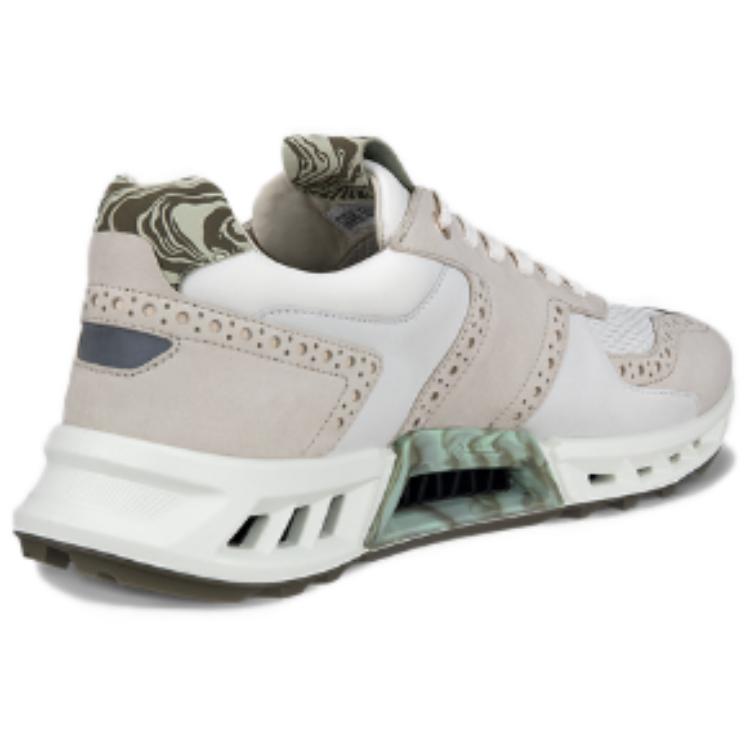 Ecco Low Top Golf Shoes Men's Beige Green