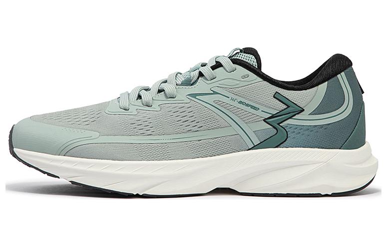 361° QUIKFLAME 1 Abrasion Resistant Breathable Low Top Casual Running Shoes Men's Green Black
