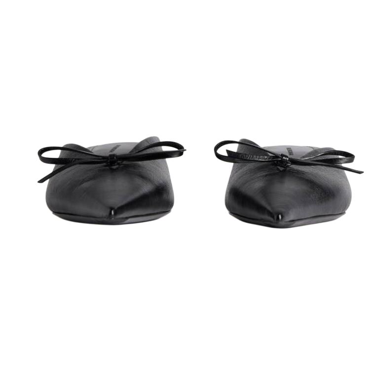 Balenciaga Knife Bow Detailed Mules Women's купить в интернет-магазине Yoocart с быстрой доставкой по России.