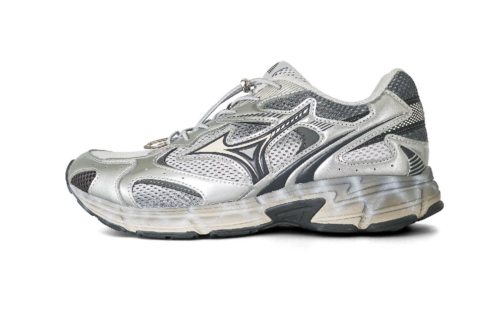 Mizuno Speed 2K Low Top Casual Shoes Unisex Silver