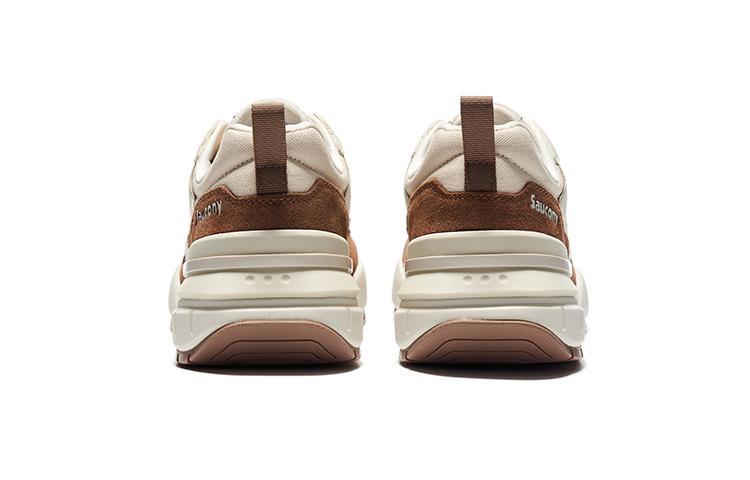 Saucony Shadow 5000 Anti-Slip And Wear-Resistant Lightweight Low-Top Casual Running Shoes Unisex Beige Brown купить в интернет-магазине Yoocart с быстрой доставкой по России.