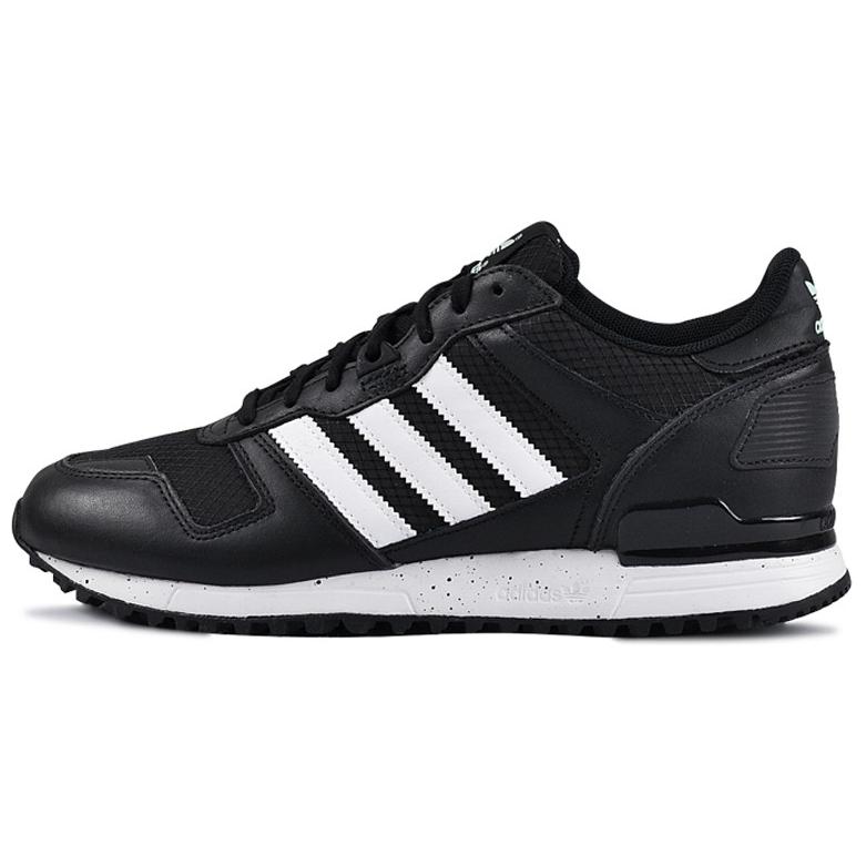 Adidas Originals ZX 700 Slip-Resistant Low-Top Casual Shoes Women's Black купить в интернет-магазине Yoocart с быстрой доставкой по России.