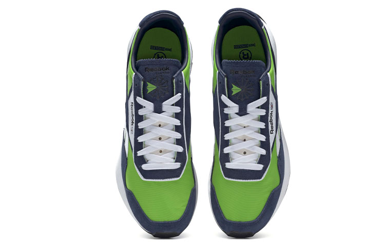 Reebok Classic Leather Legacy Az Semi Solar Green Vector Navy купить в интернет-магазине Yoocart с быстрой доставкой по России.