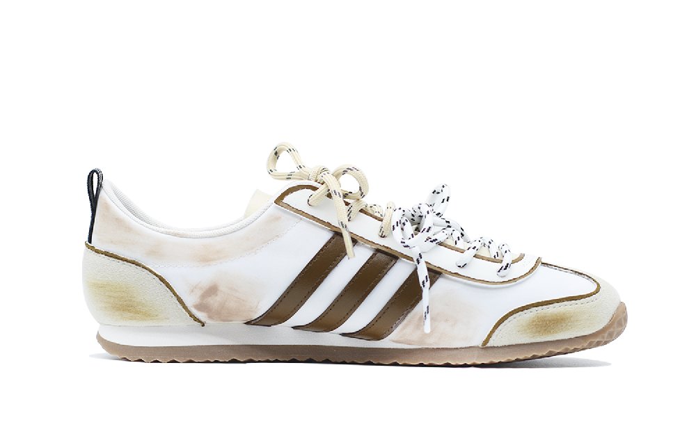 Adidas Neo VS JOG 2.0 Dusty Bag Slip-Resistant Low-Top Casual Shoes Unisex White Brown