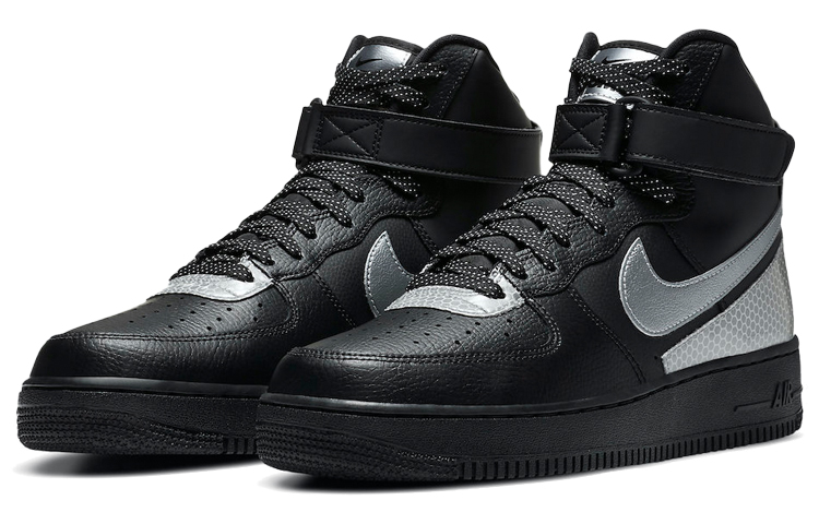 Nike X 3M Air Force 1 High 'Black' купить в интернет-магазине Yoocart с быстрой доставкой по России.