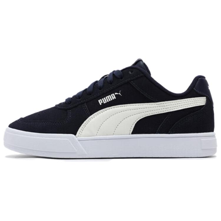 PUMA Caven Breathable Low Top Skateboard Shoes Unisex Marine Blue
