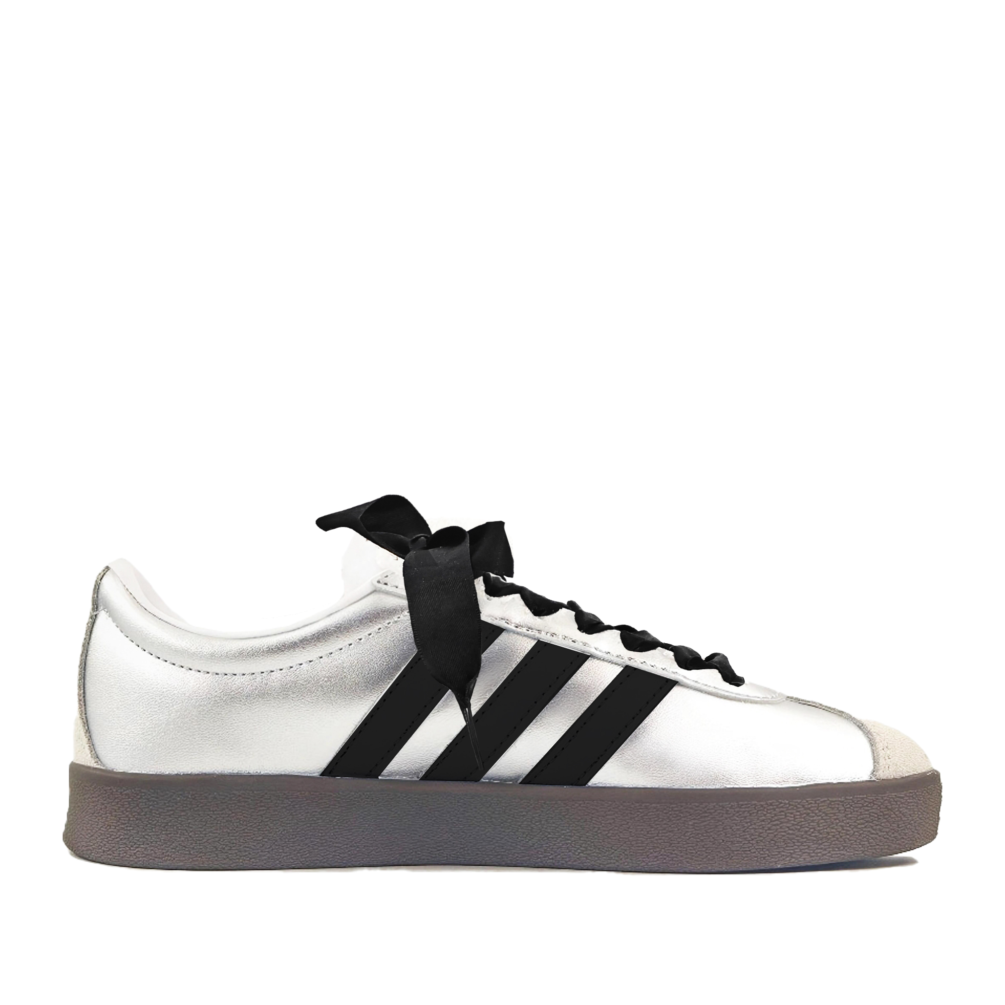 Adidas Neo VL Court 2.0 Galaxy Black Box Slip Resistant Low Top Skateboard Shoes Unisex Silver купить в интернет-магазине Yoocart с быстрой доставкой по России.