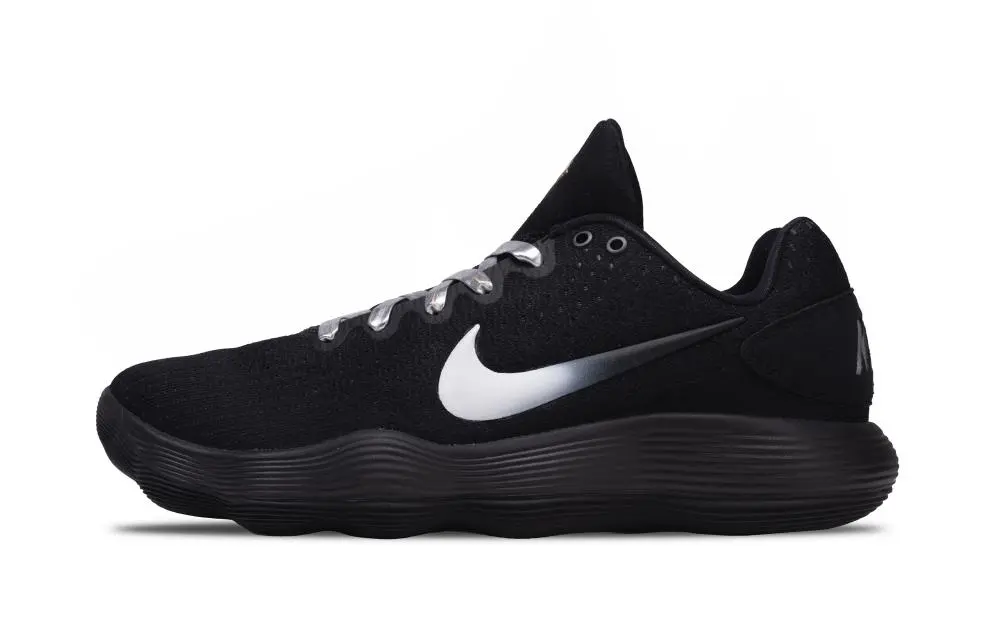 Nike Hyperdunk 2017 Silver Demon, Shape Shifting Monster Abrasion Resistant Low top Basketball Shoes Unisex Black