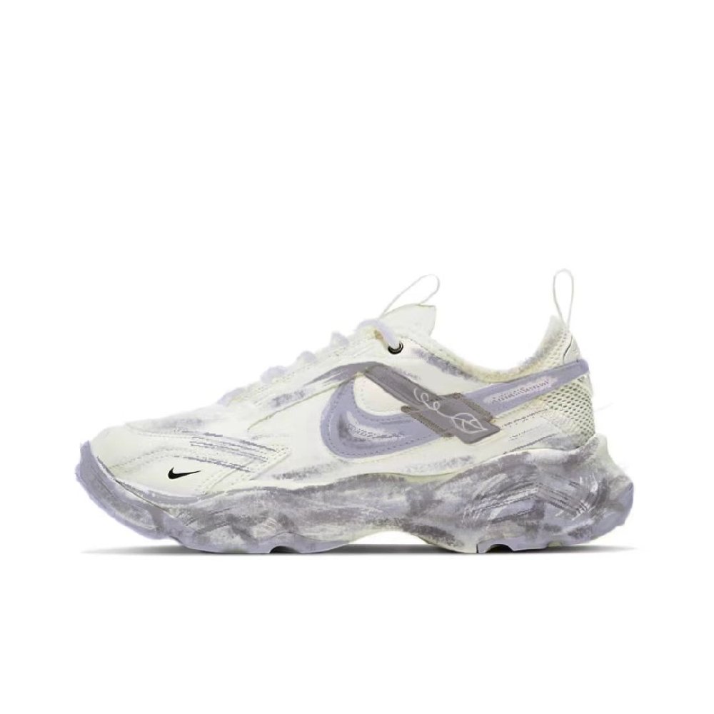 Nike TC 7900 Anti-Slip Wear-Resistant Low-Top Casual Shoes Women's Beige Purple