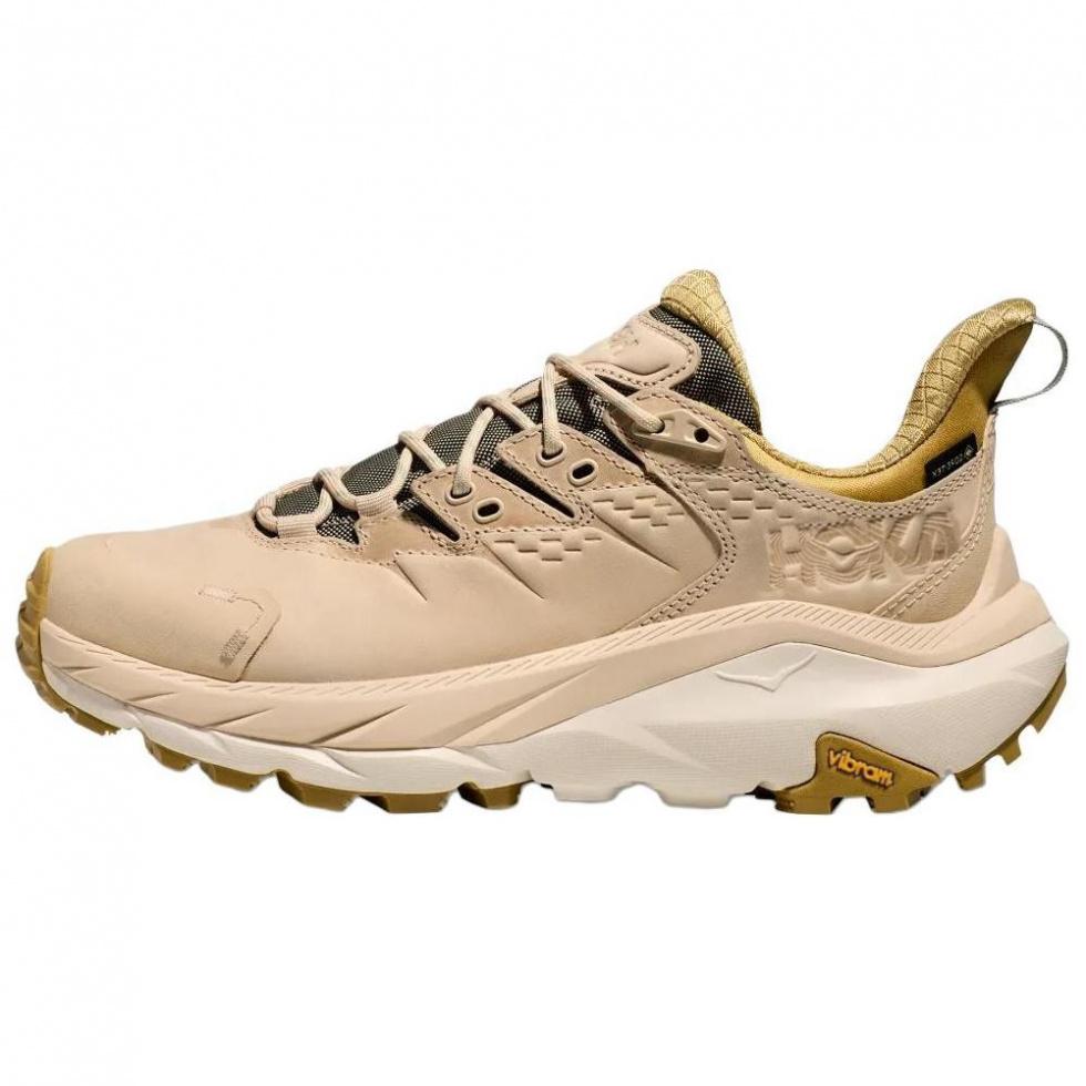 HOKA ONE ONE Kaha 2 Hiking / Trekking Shoes Women's Low-Top Oak/Snowflake Gypsum
