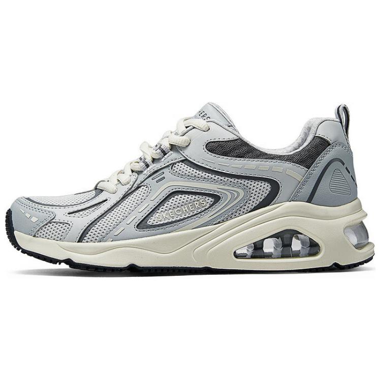 Skechers Street Breathable Low-Top Casual Shoes Women's Gray Black