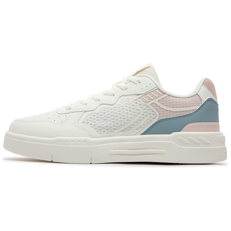 361° Slip Resistant Shock Absorbers Low Top Skateboard Shoes Women's White Blue Pink