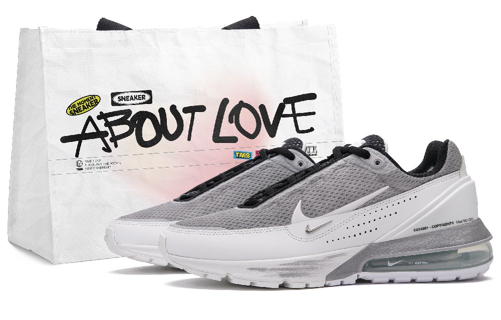 Nike Air Max Pulse Wings Of Light Low Top Casual Shoes Men's Gray White