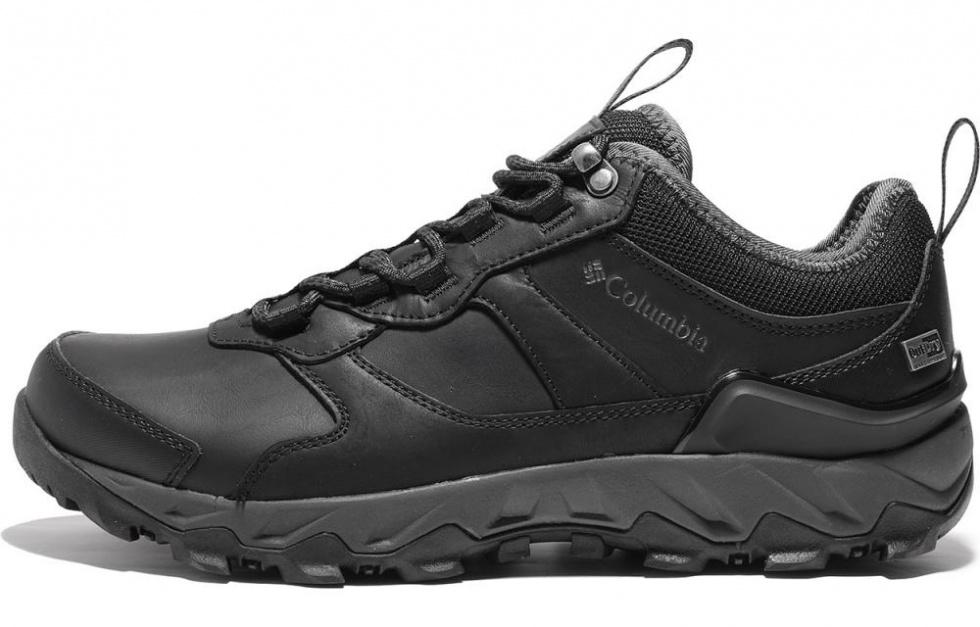 Columbia Cushioning Anti-Slip Wear-Resistant Water-Resistant Impact-Resistant Low-Top Hiking Trekking Shoes Men's Black