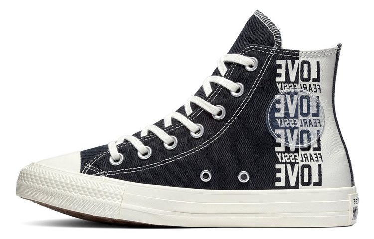 Converse Love Fearlessly Chuck Taylor All Star 'Black And White' Women's