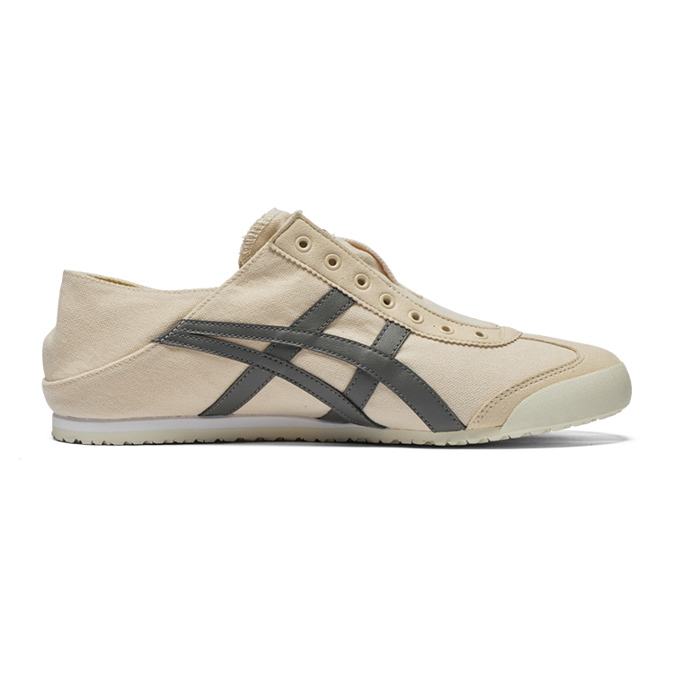 Onitsuka Tiger MEXICO 66 Slip Resistant, Breathable, Lightweight Low Top Casual Shoes Unisex Light Camel