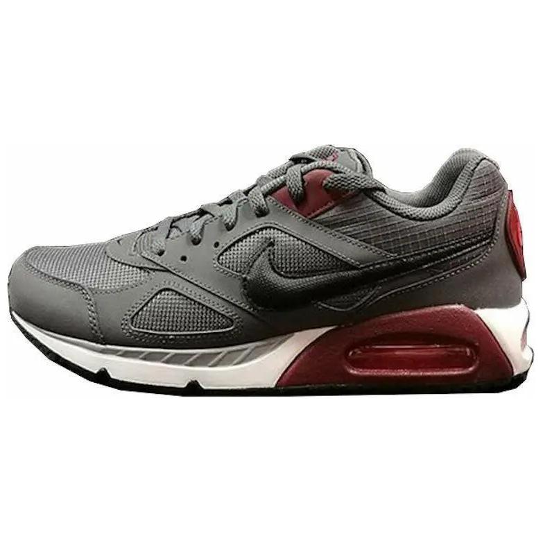 Nike Air Max Ivo Anti Slip Wear Resistant Low Top Casual Running Shoes Men's Gray Red
