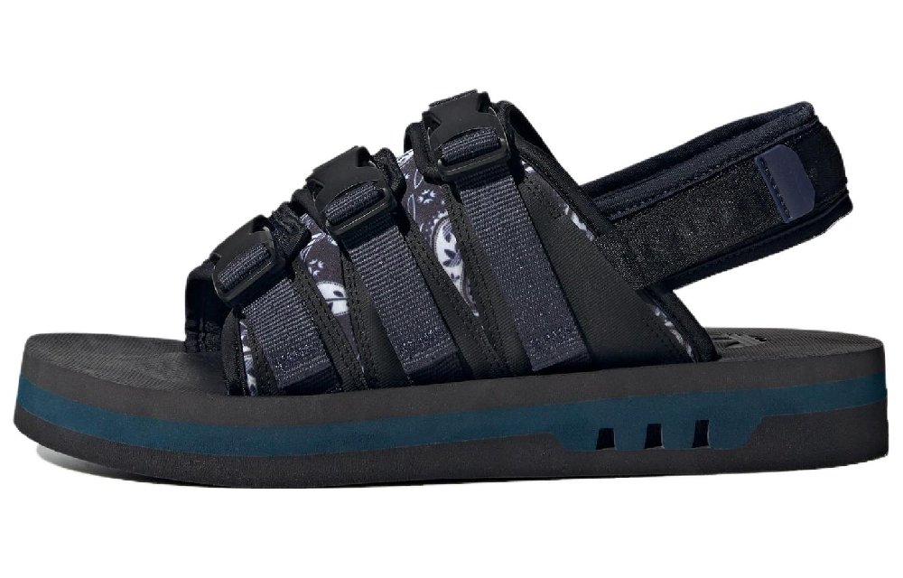 Adidas Originals AdiSTRP Sandals 'Black Grey Blue'
