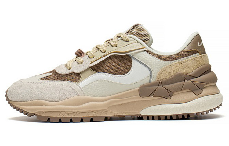 LiNing Origin Low-Top Sports Casual Shoes Men's White Brown