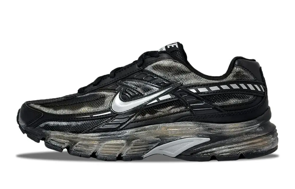 Nike Initiator Cushioning Low top Running Shoes Men's Black Gold