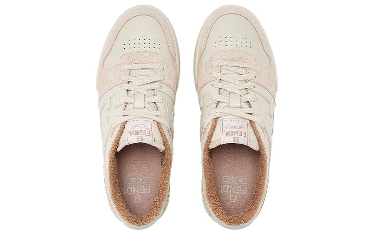 FENDI Match Low Top Suede 'Pink Beige'