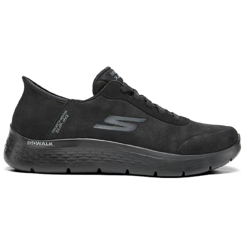 Skechers MEN'S GO WALK Low Top Casual Shoes Men's All Black