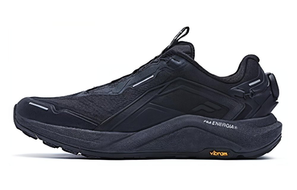 FILA BOA WOLF Low Top Casual Running Shoes Men's Black