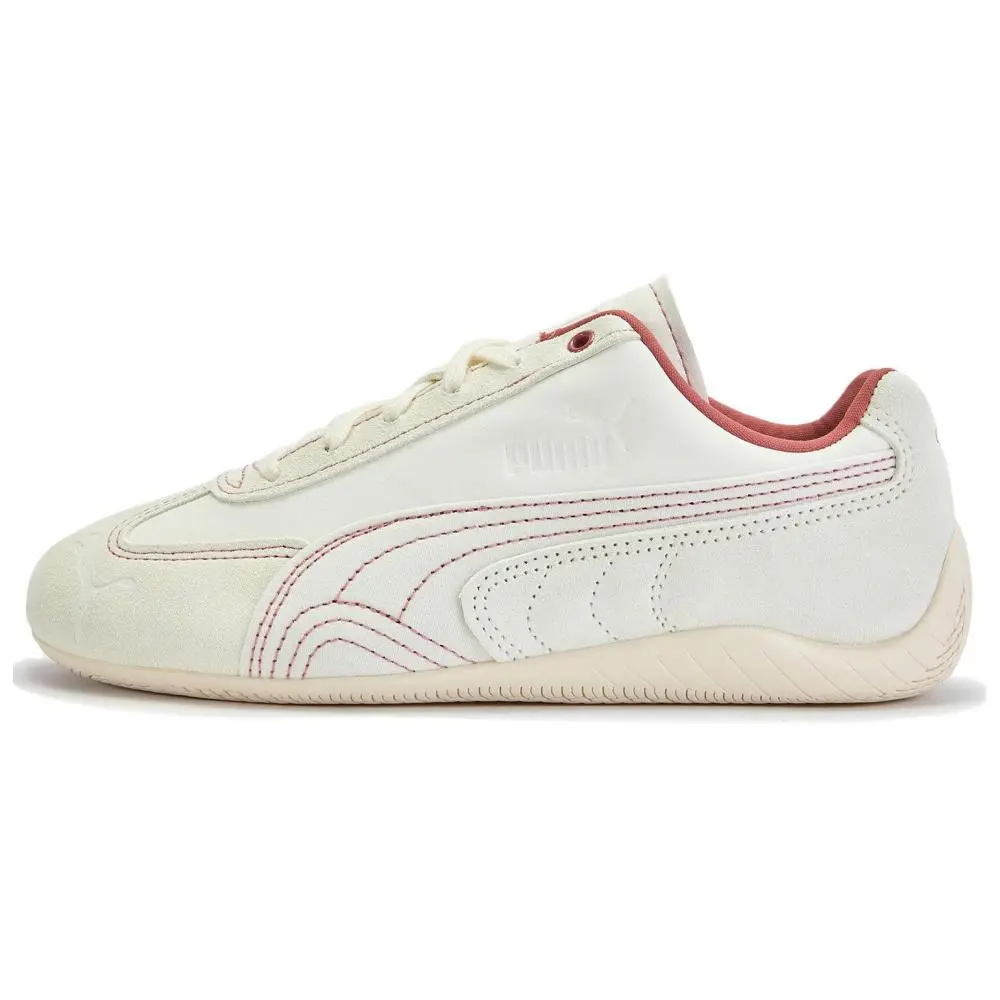 PUMA Speedcat Collection Abrasion Resistant Low top Casual Shoes Unisex Beige