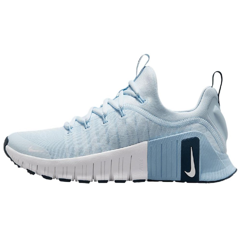 Nike Free Metcon 6 Anti Slip Wear Resistant Low Top Training Shoes Women's Blue