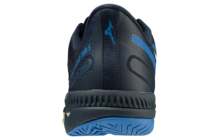 Mizuno Wave Exceed Tour 5 Low-Top Tennis Shoes Unisex Black Blue Yellow купить в интернет-магазине Yoocart с быстрой доставкой по России.