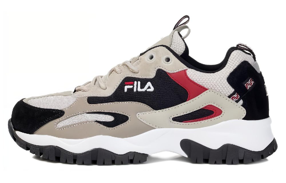 FILA Cushioned Wear-Resistant Breathable Low-Top Casual Shoes Unisex Gray
