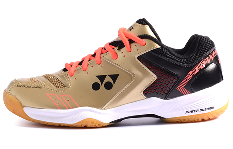 YONEX Power Cushion Badminton Shoes Unisex Low-Top Black/Gold