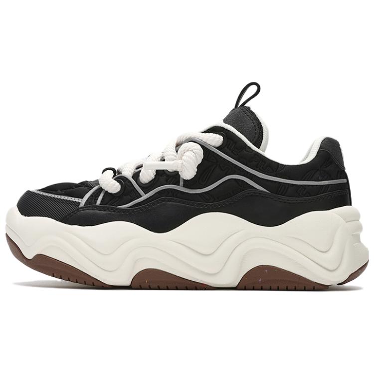 FILA Brook Low Shoes 'Black White' Women's