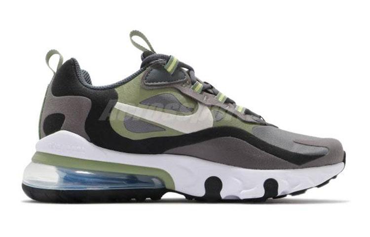 Nike Air Max 270 React Iron Grey Green GS купить в интернет-магазине Yoocart с быстрой доставкой по России.