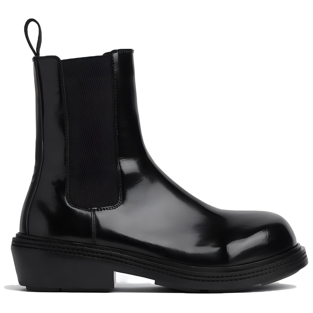 Bottega Veneta Fireman Chelsea Ankle Boots