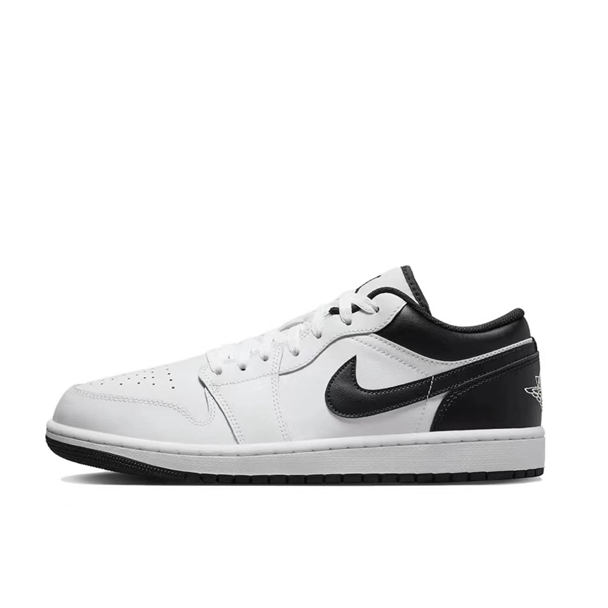 Jordan Air Jordan 1 Chestnut Low Top Vintage Basketball Shoes Men's Black White