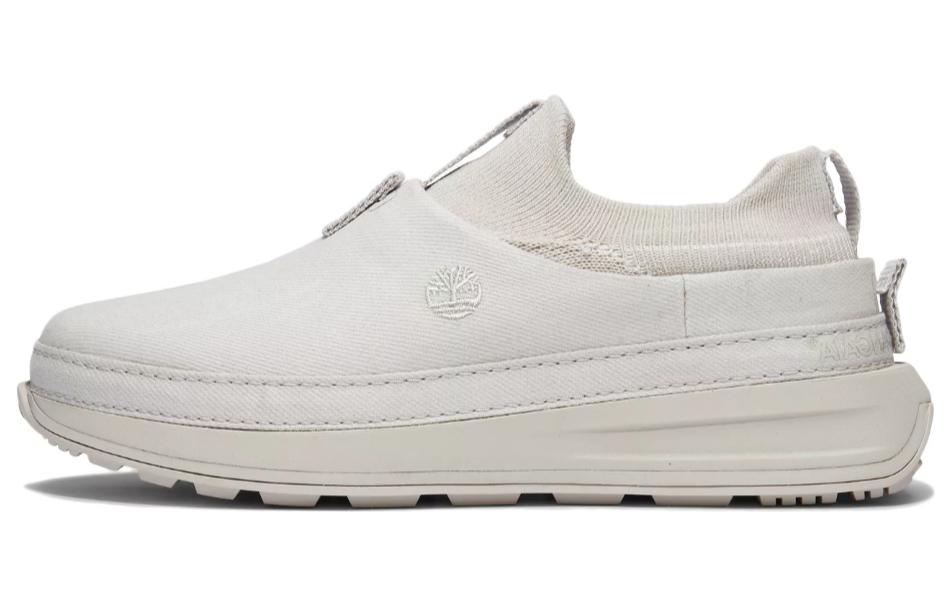PANGAIA x Timberland Anti-Slip Wear-Resistant Low-Top Sports Casual Shoes Women's White