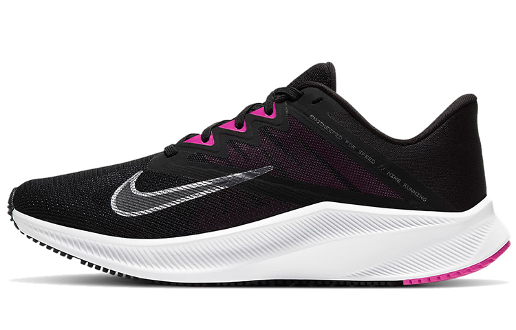 Nike Quest 3 'Black Fire Pink' Women's