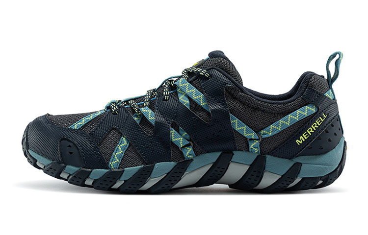 MERRELL Outdoor Shoes Women's Low-Top Gray Blue