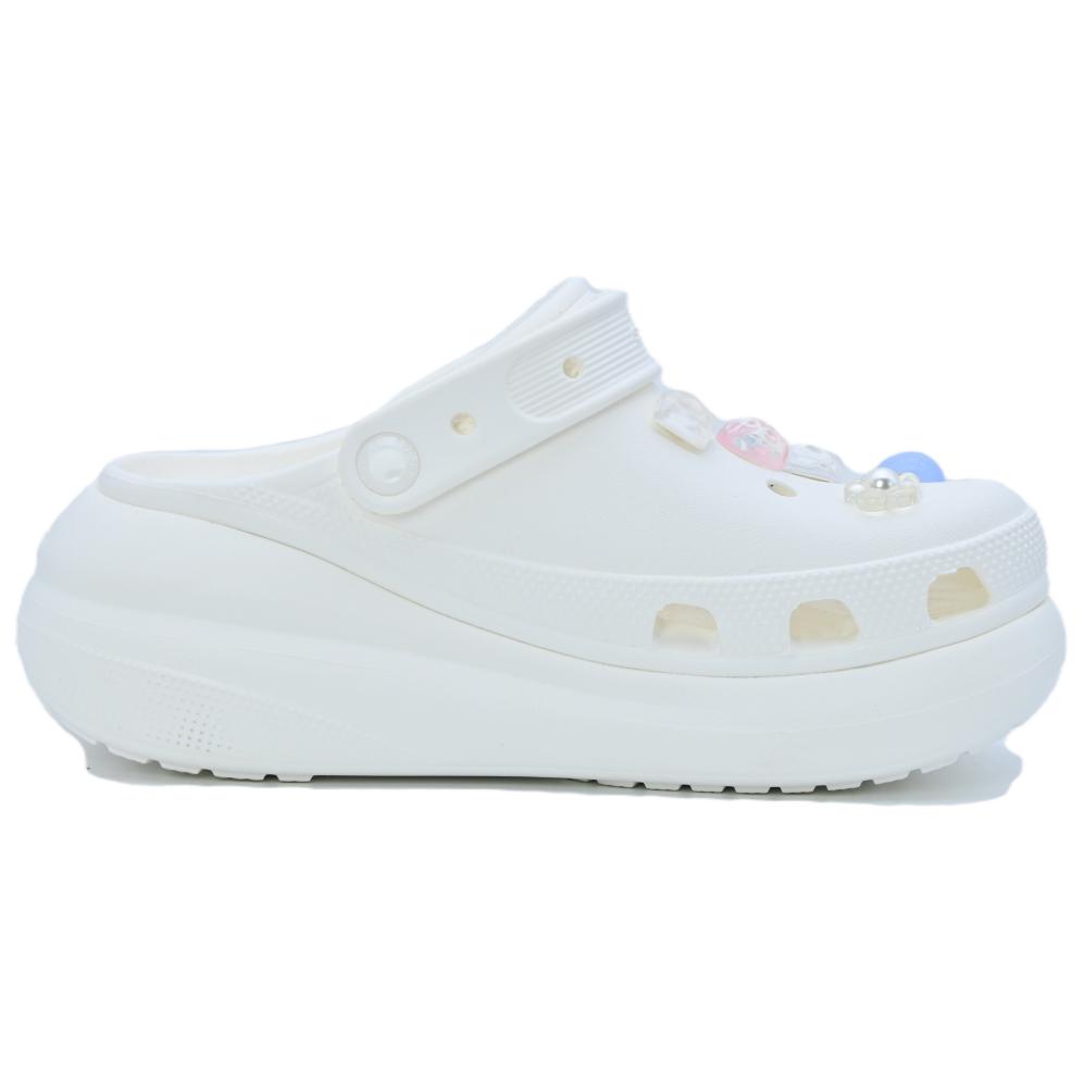 Crocs Classic Clog Dreamy Bubbles Party Clogs Unisex White