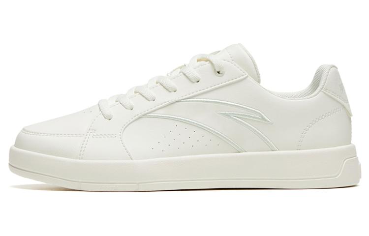Anta Slip-Resistant Cushioning Low-Top Skateboard Shoes Women's White