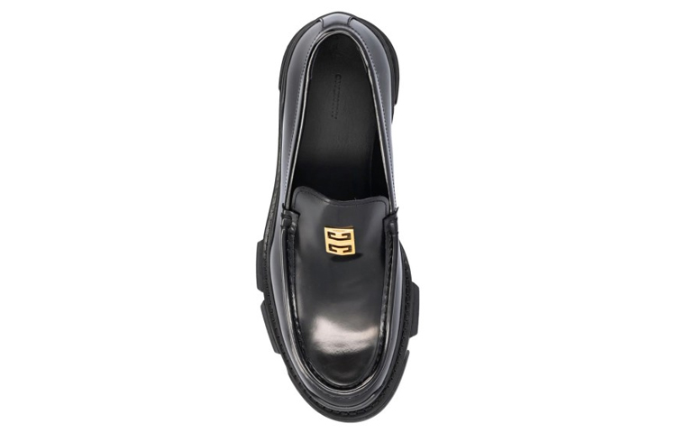 Givenchy Terra Chunky Leather Loafers