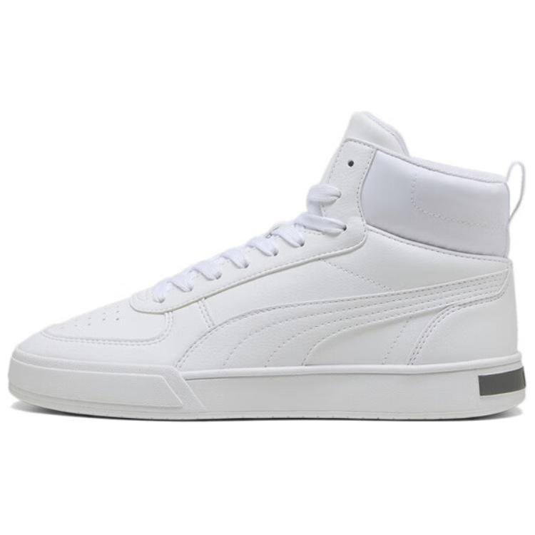 PUMA Caven Mid Top Skateboard Shoes Unisex White